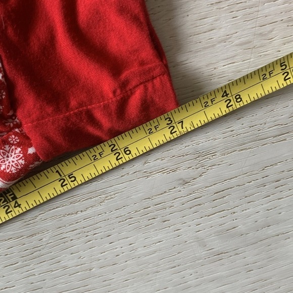 Little sleepies Christmas Womens red reindeer trees size X-LARGE holidays - Picture 12 of 14